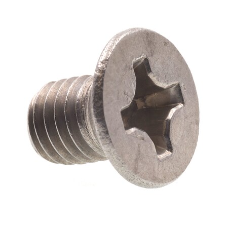 Machine Screw, Metric Flat Head, Phillip Drive M8-1.25 X 12MM A2-70 Stainless Steel 10PK